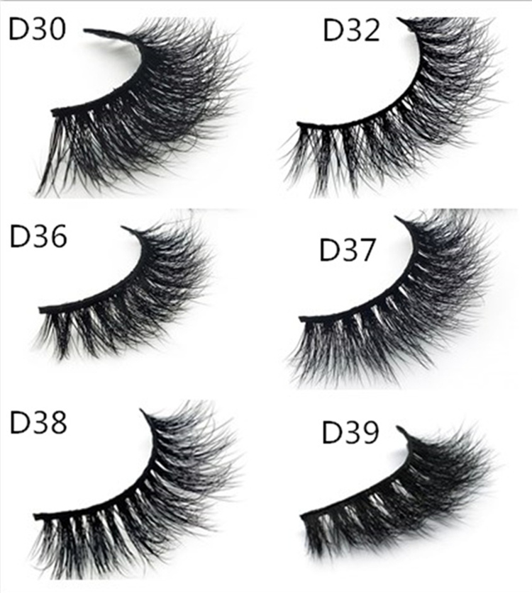 Eyelashes Factory Supply Best Quality Real Mink Eyelashes Y27